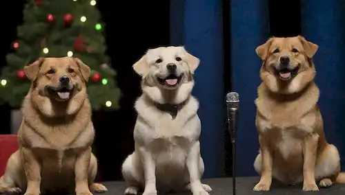 4 perros