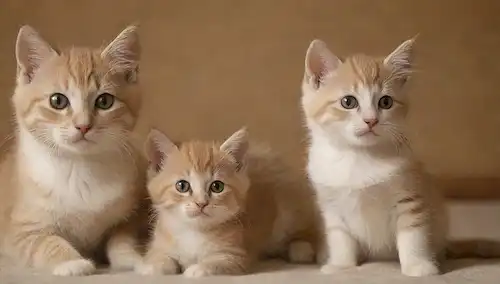 3-6 adorables gatitos enfermería de su madre