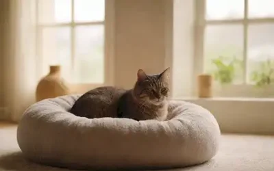 Una habitación cálida y acogedora con una cama de felpa