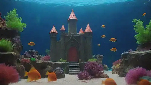 Acuario colorido