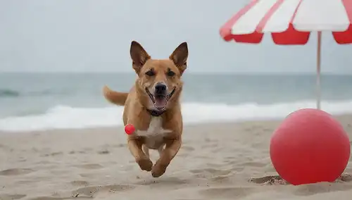 Una playa soleada