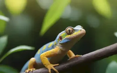 Un gecko curioso